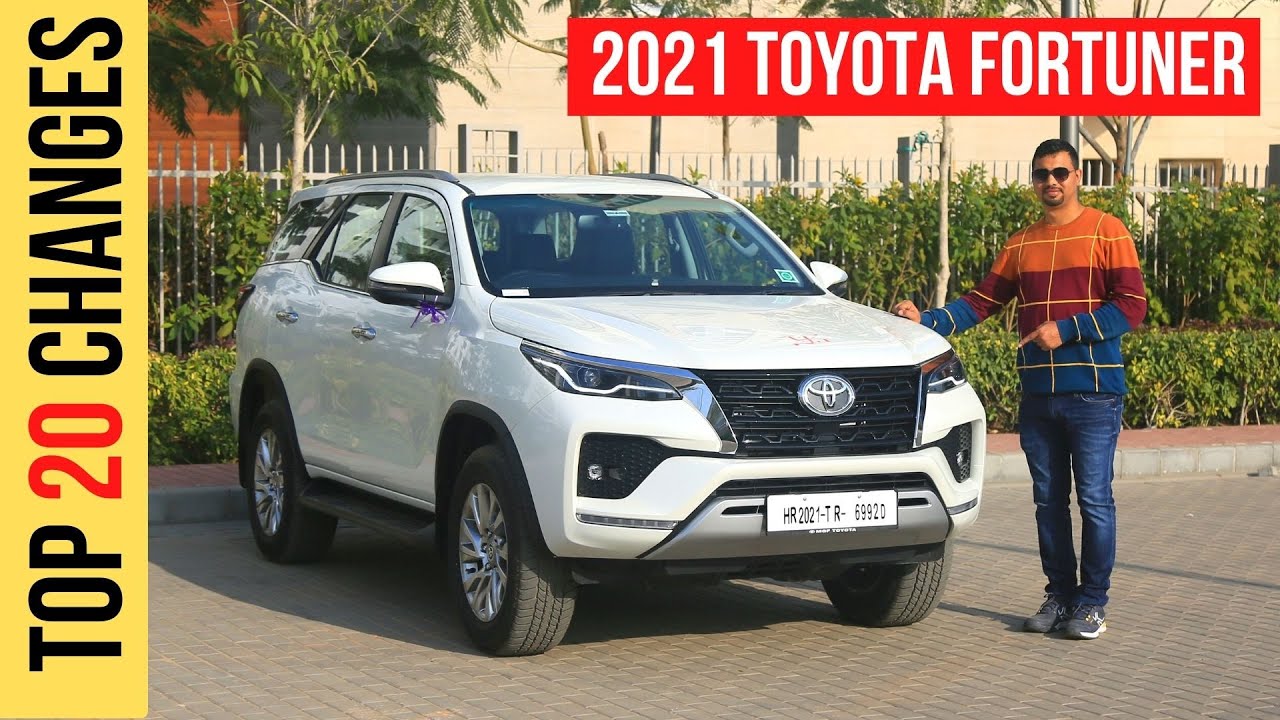 2021 Toyota Fortuner Facelift 20 Changes Explained In Video