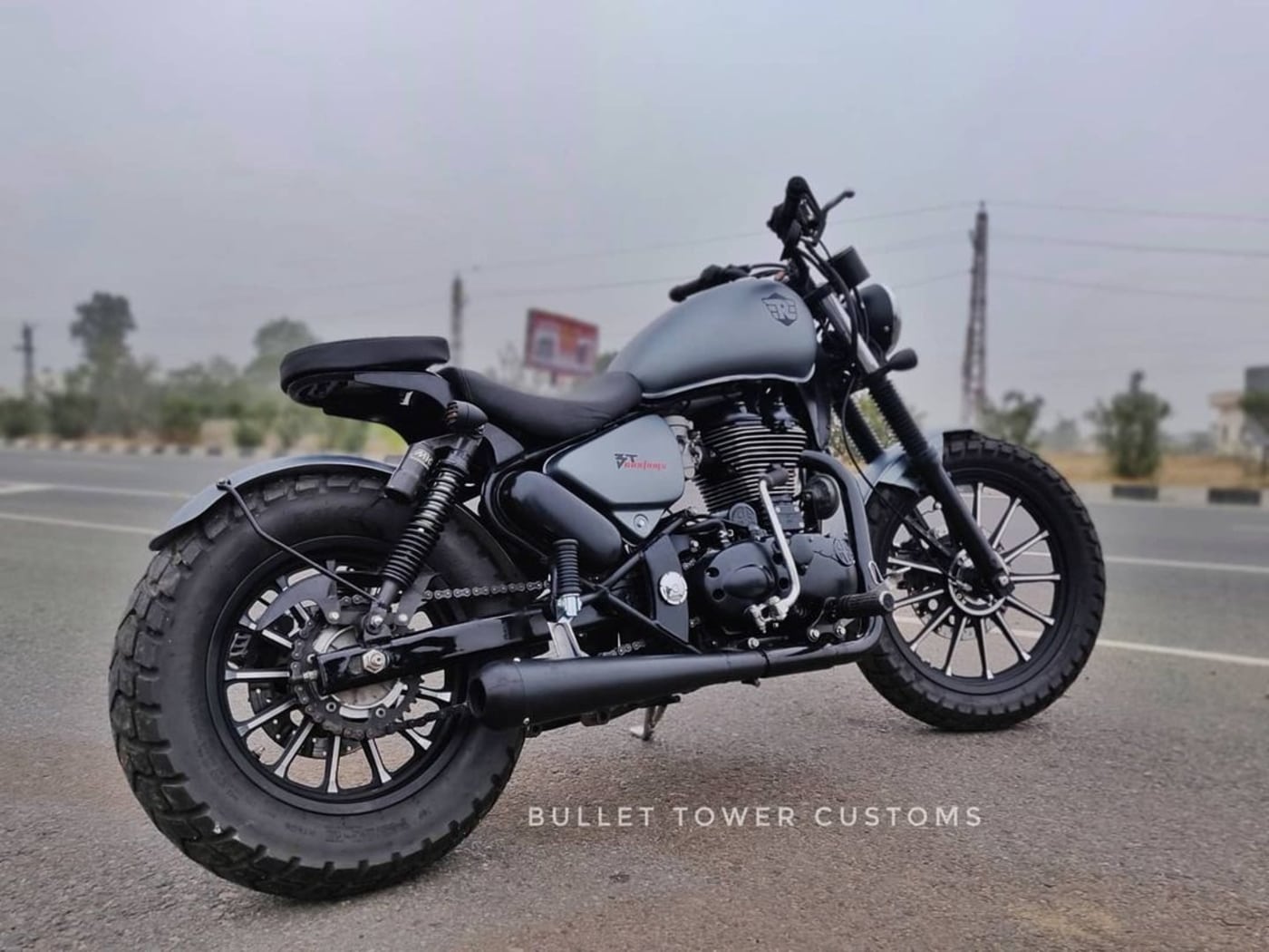 This Modified Royal Enfield Thunderbird 350 Looks Aggressive