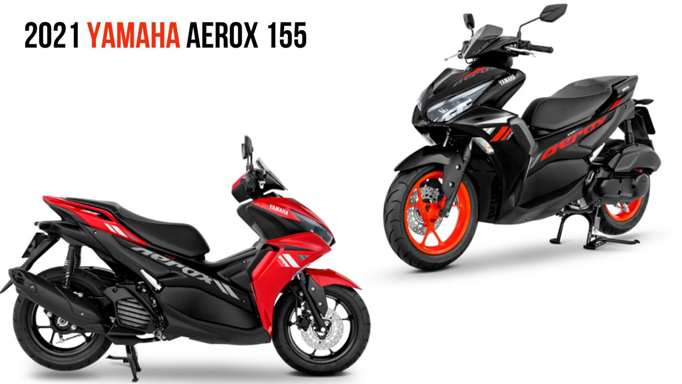 Updated 2021 Yamaha Aerox 155 Launched In Thailand