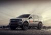 2022 Ford Endeavour rendering front angle