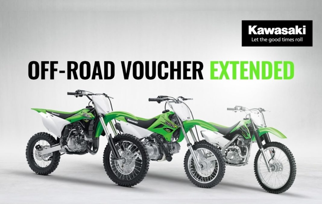 Kawasaki KLX and KX discount vouchers
