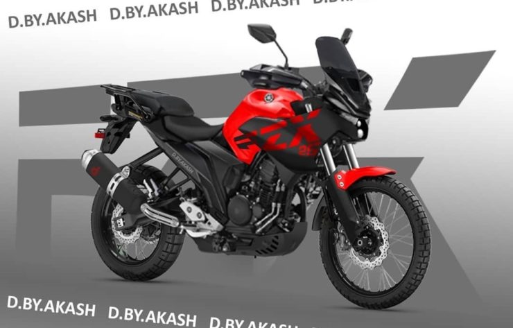 Upcoming Yamaha FZ-X 250 ADV Could Look Like This