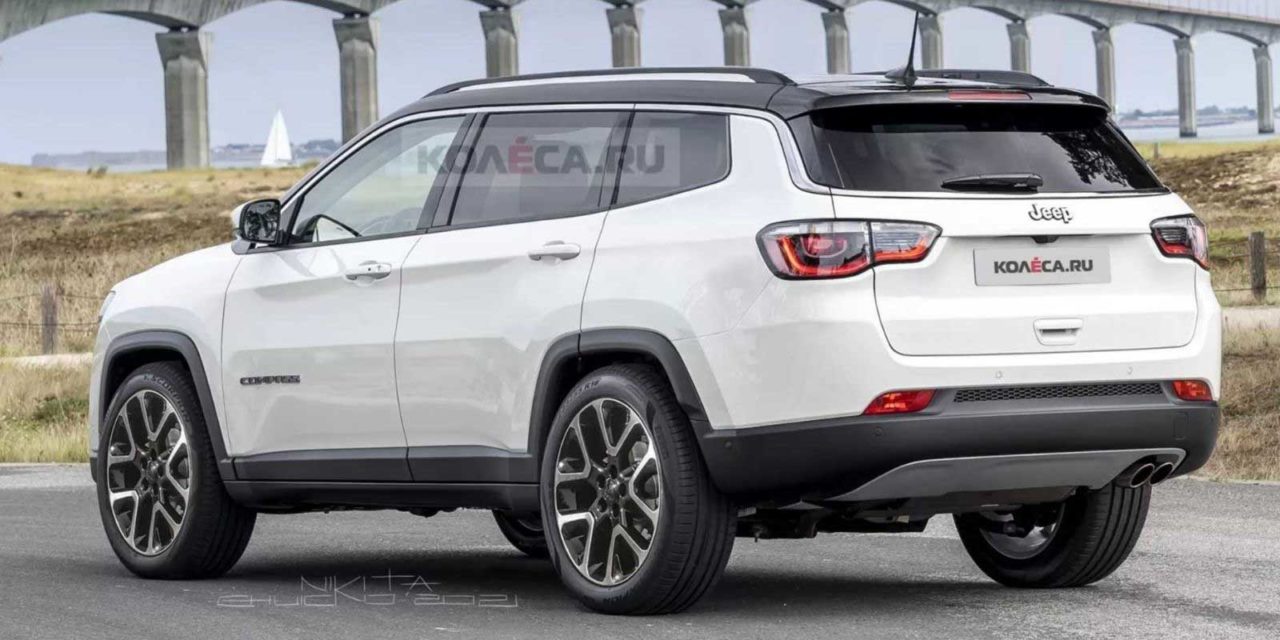 7-Seater Jeep Compass Rendered 1