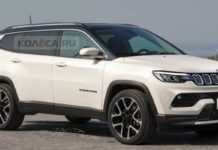 7-Seater Jeep Compass Rendered