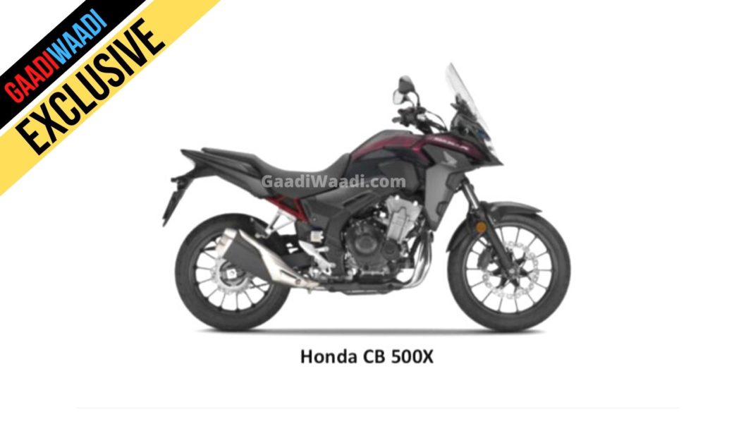 Honda cb500x india