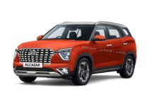 Hyundai Alcazar rendering Lava Orange