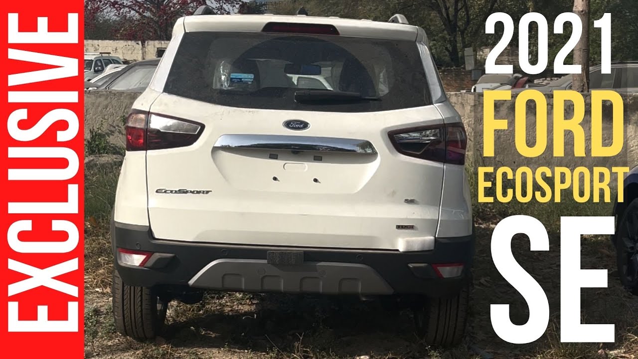 2021 Ford EcoSport SE Officially Teased, Launch Likely On