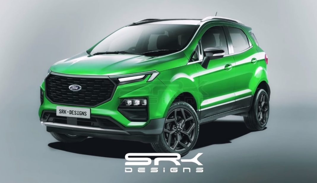 next generation Ford EcoSport rendering