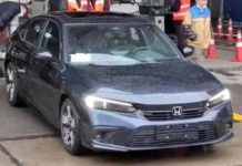 next generation Honda Civic spied without camouflage