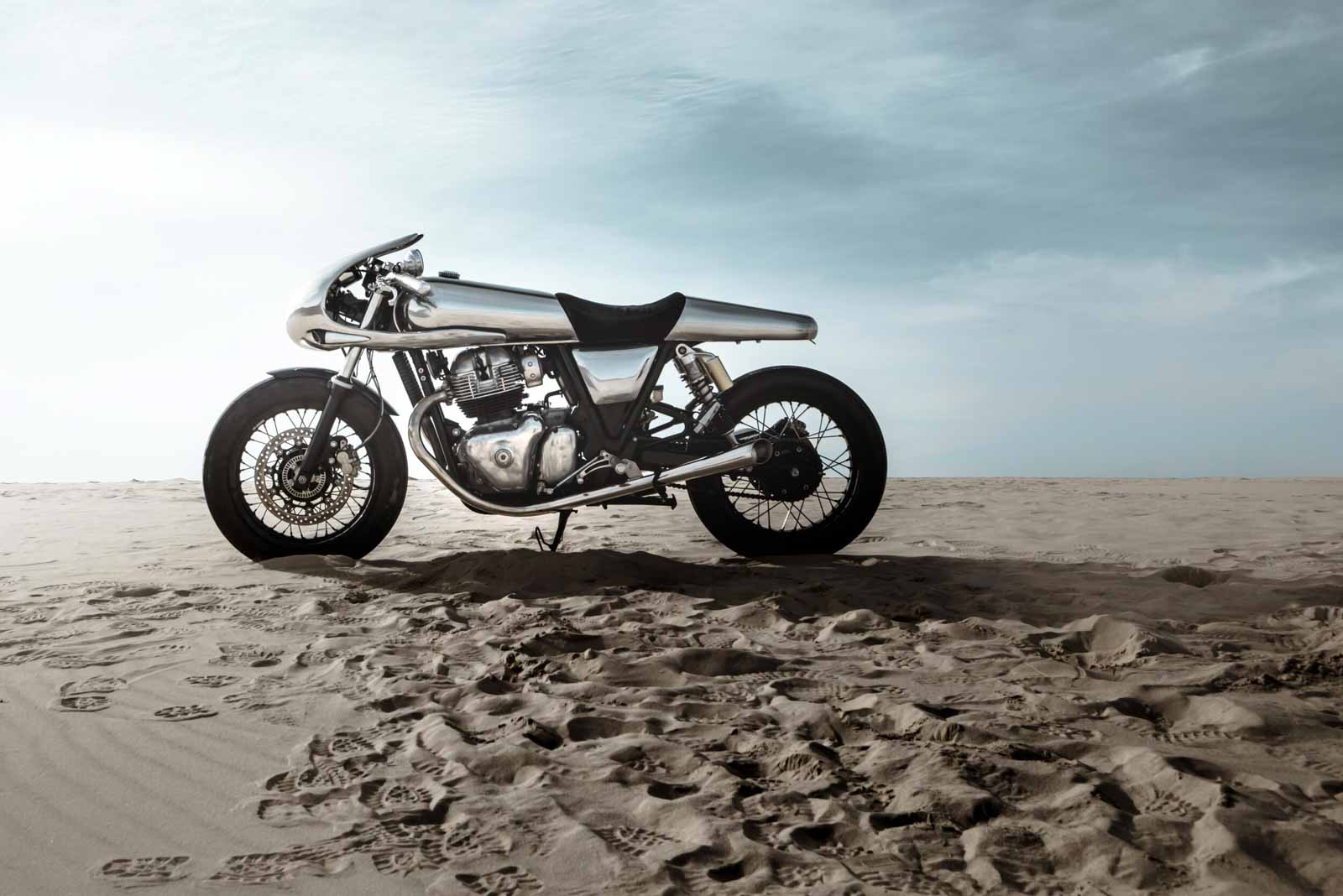 This Custom Royal Enfield Continental GT 650 Costs Rs.  Lakh