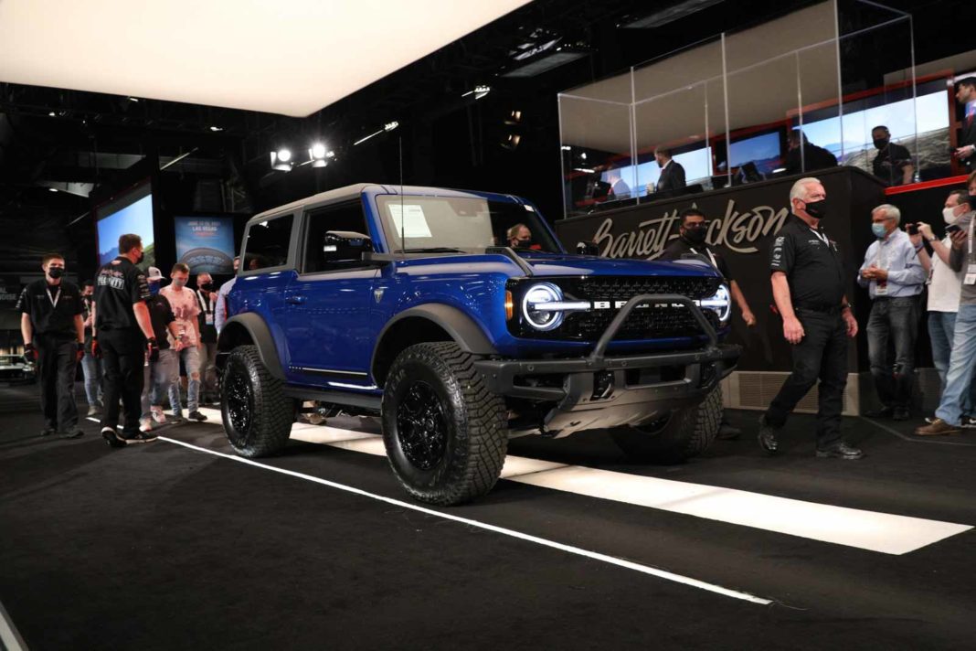 First 2021 Ford Bronco Auctioned Out 1