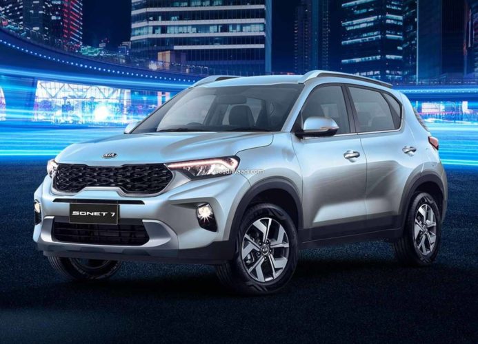 Made-In-India 7-Seater Kia Sonet Revealed With 1.5L Petrol Engine