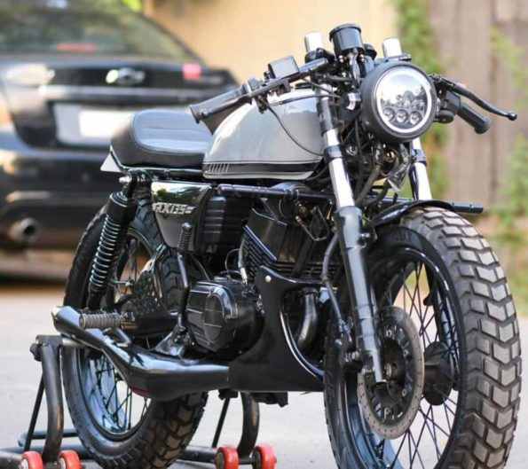 Yamaha RX 135 Restored Into A Handsome Cafe Racer