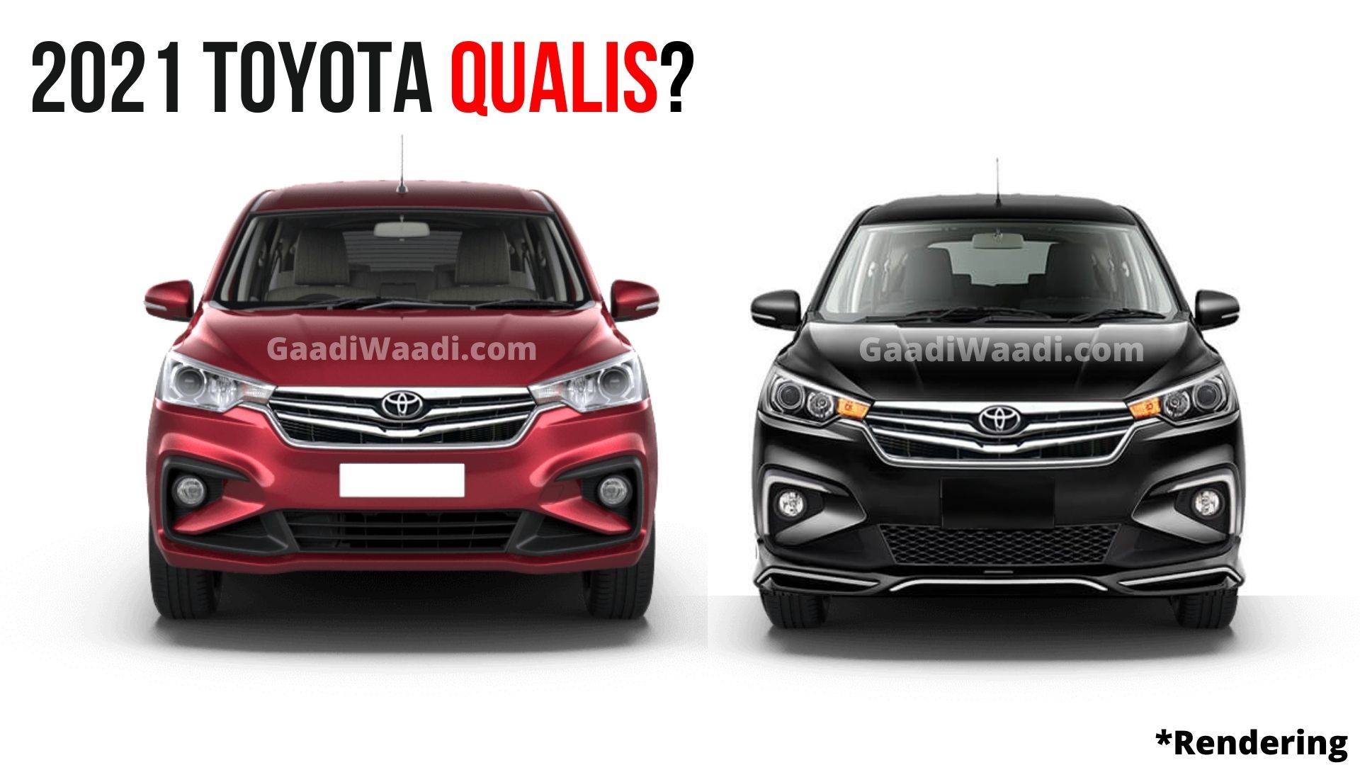 Will Toyota Put Qualis Badge On The Rebadged Ertiga?