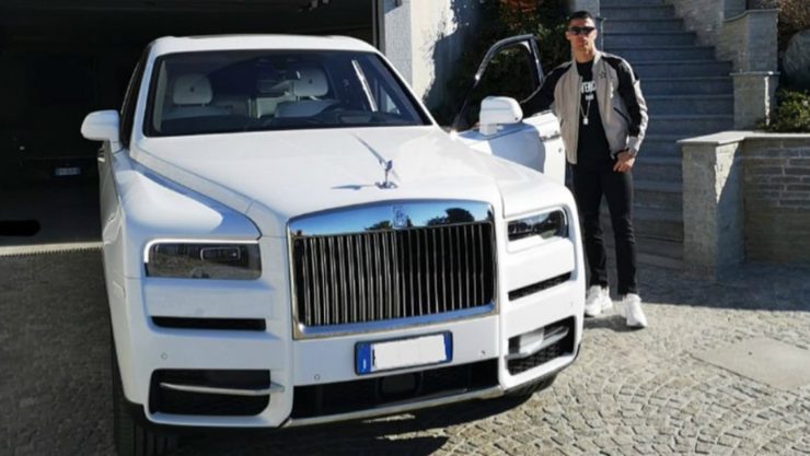 Cristiano Ronaldo Rolls Royce Cullinan