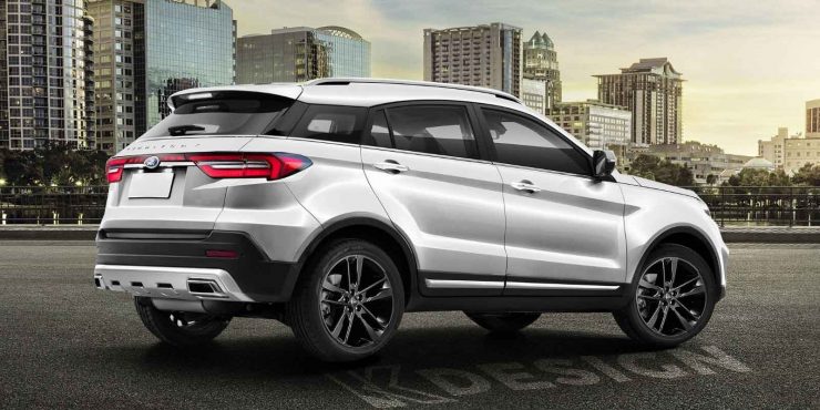 Ford C-SUV Rendered 3