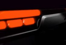 Jeep Commander teaser taillight