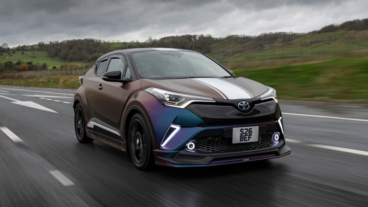 Toyota C-HR modified front angle