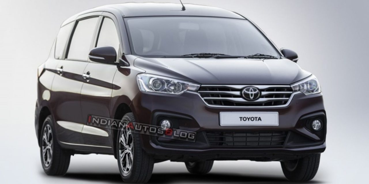 Toyota Ertiga MPV Rendered 1