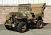 Willys Jeep children's car front angle