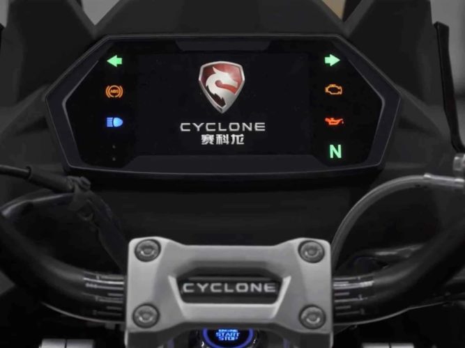Zongshen Cyclone RX6 instument cluster