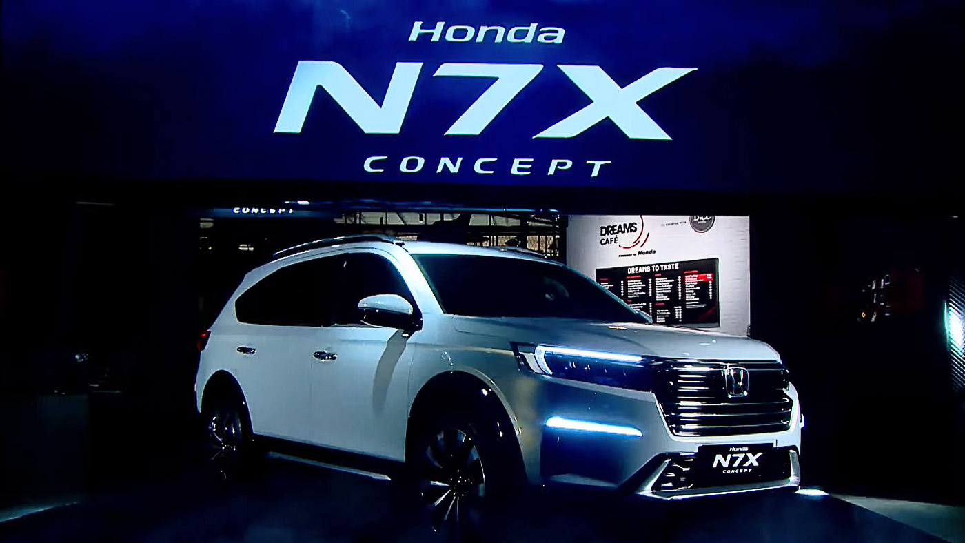 Honda N7X Concept Based 7Seater SUV To Debut Today