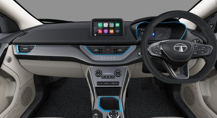 2021 Tata Nexon EV interior update