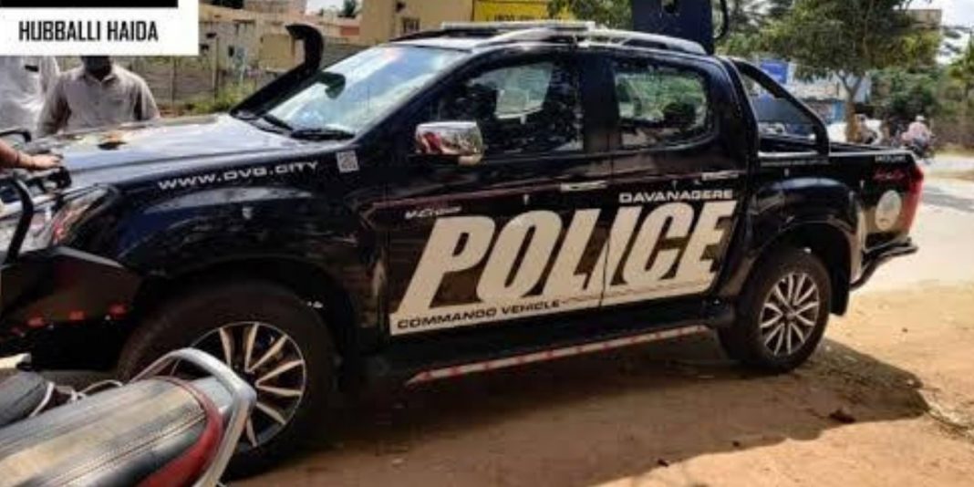 Modified Isuzu D-Max V-Cross Karnataka Police 2