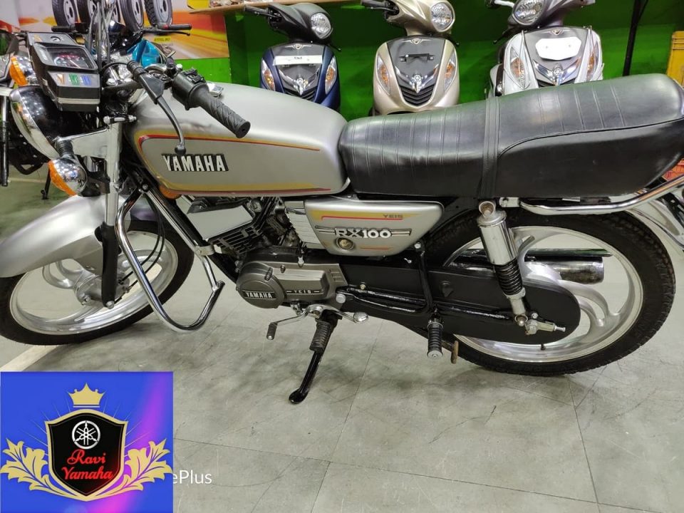 modified Yamaha RX 100 by Ravi Yamaha 2