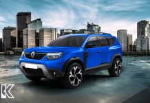 Dacia Bigster Renault Duster 7-seater rendering front