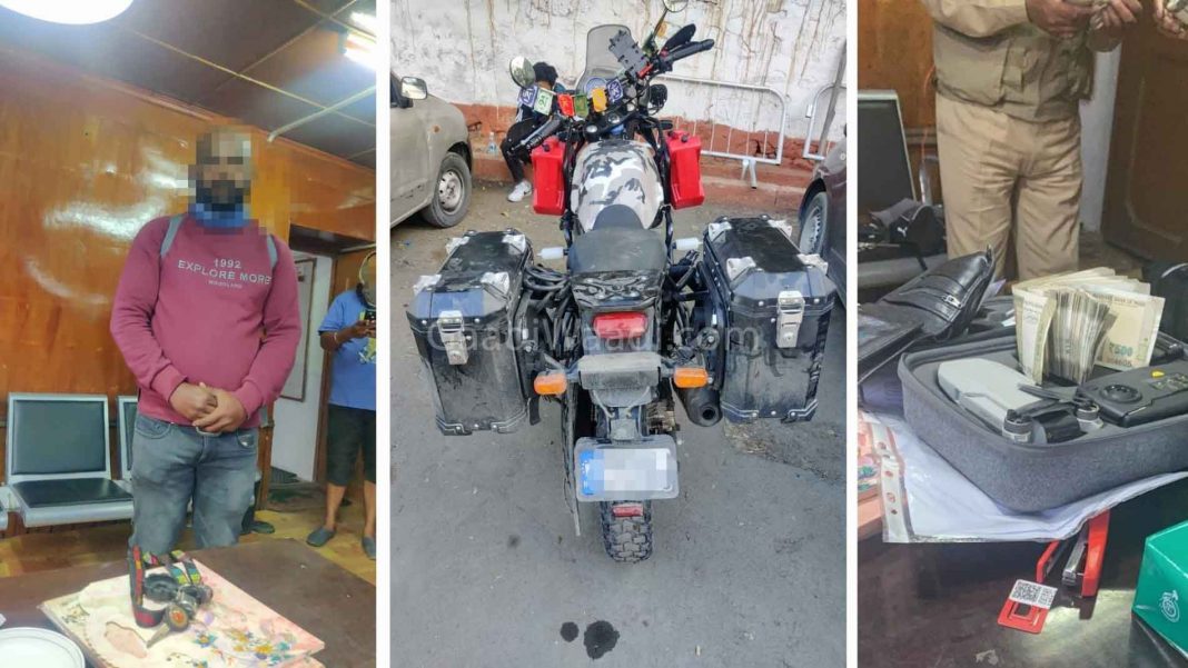 Jispa Theft Accused Motorcyclist-1