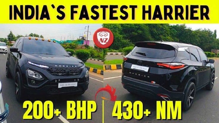 Modified Tata Harrier Engine Remap