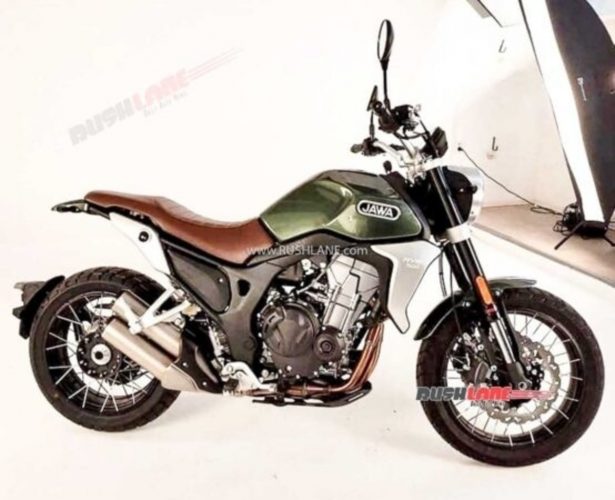 Upcoming Jawa 500cc motorcycle spotted 1