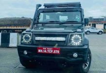 2021 Force Gurkha Spied Front View