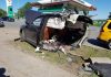 Audi Q7 accident brutal img1