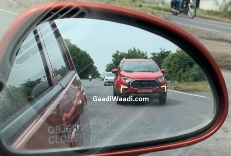 Ford EcoSport facelift spotted img2
