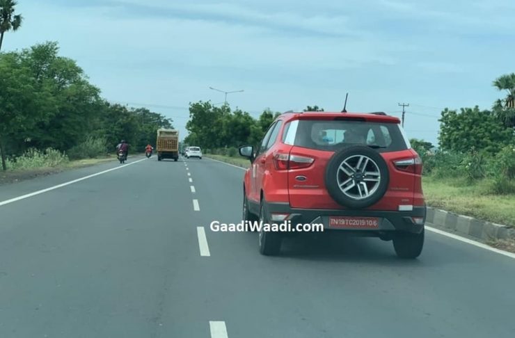 Ford EcoSport facelift spotted img3