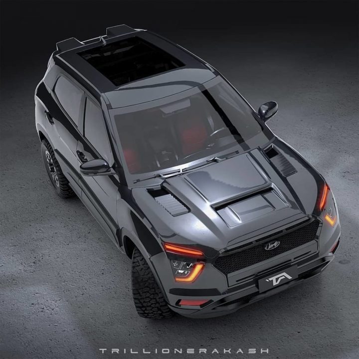 Hyundai Creta Dark Edition rendering img2
