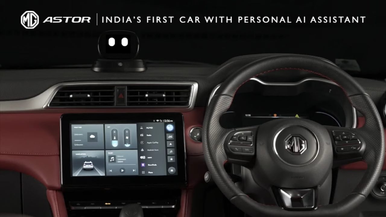 MG Astor To Get Android Auto And Apple CarPlay As Standard Across All  Variants! | Motoroids