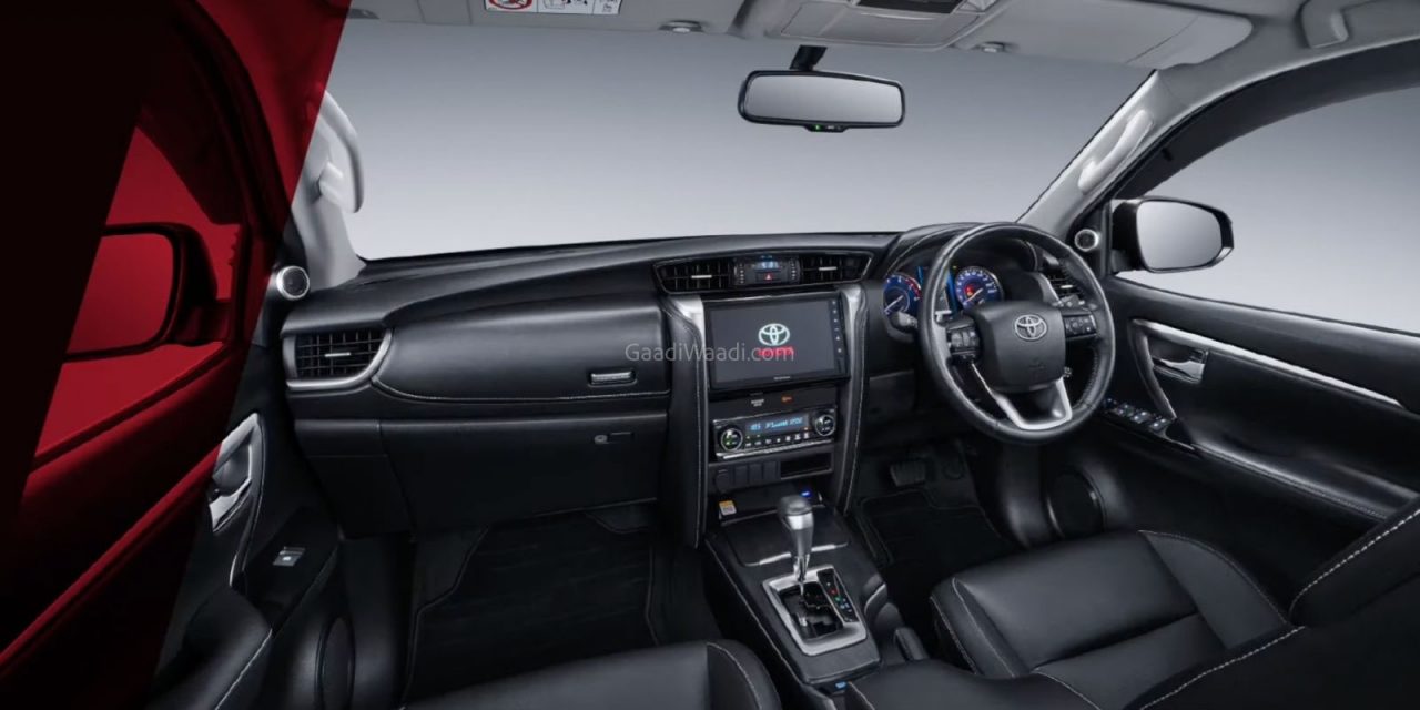 Toyota Fortuner GR Sport Interior