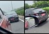 Toyota Yaris hatchback international-spec model spied in India
