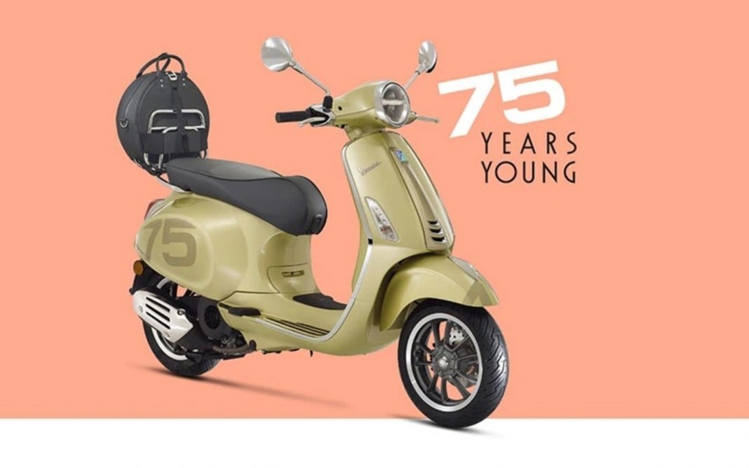 Vespa 75th launched in India