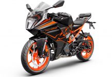 2022 KTM RC125 front angle