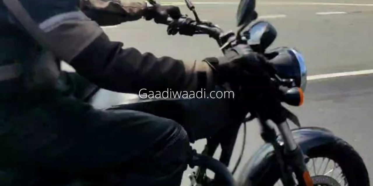 Royal Enfield Hunter 350 Spied 1