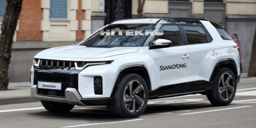 SsangYong J100 Rendered