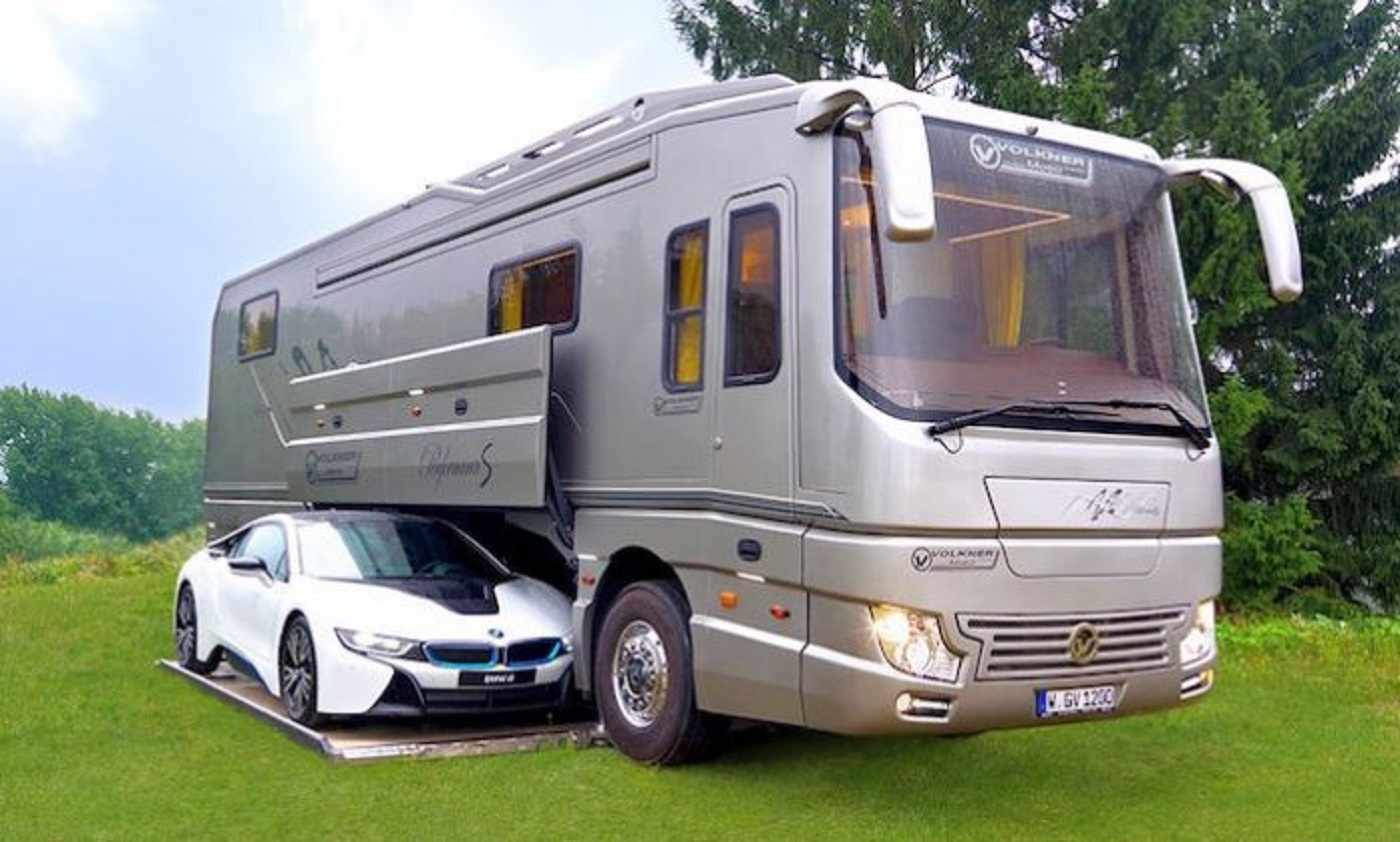 This Volkner Mobil Performance S Motorhome Has Room For A Bugatti Chiron