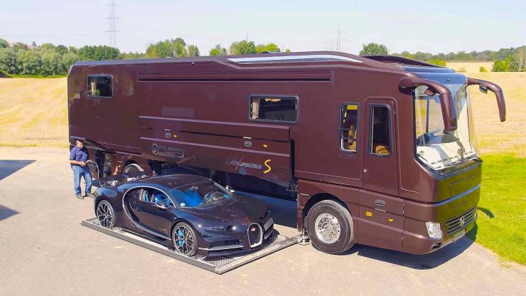 This Volkner Mobil Performance S Motorhome Has Room For A Bugatti Chiron