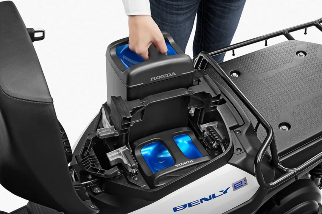 swappable battery Honda Benly