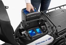 swappable battery Honda Benly