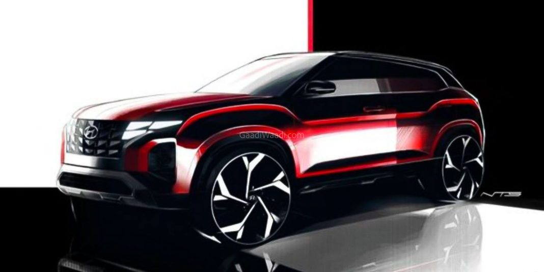 2022 Hyundai Creta Facelift teaser